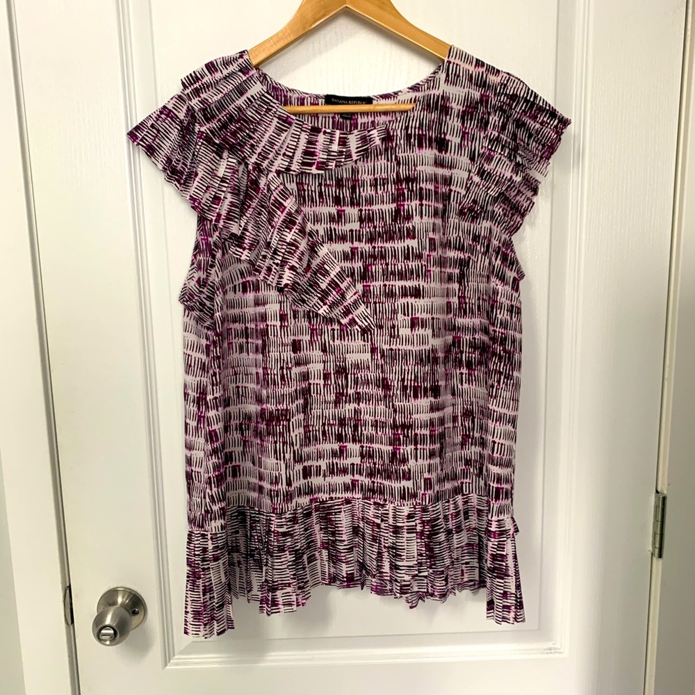 Banana Republic Blouse Size XL- NWOT